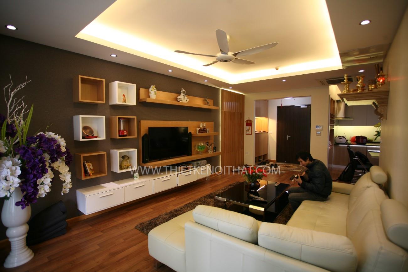 thi công phòng khách