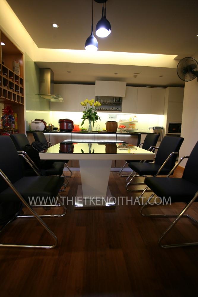 thi công phòng bếp