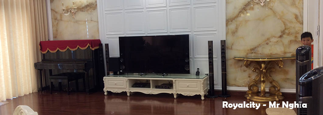  Thi công nội thất chung cư cao cấp Royal City - Anh Nghĩa