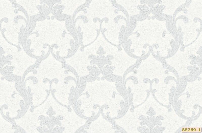 Mẫu giấy dán tường có phong cách cổ điển phù hợp với nhiều không gian trong biệt thự.